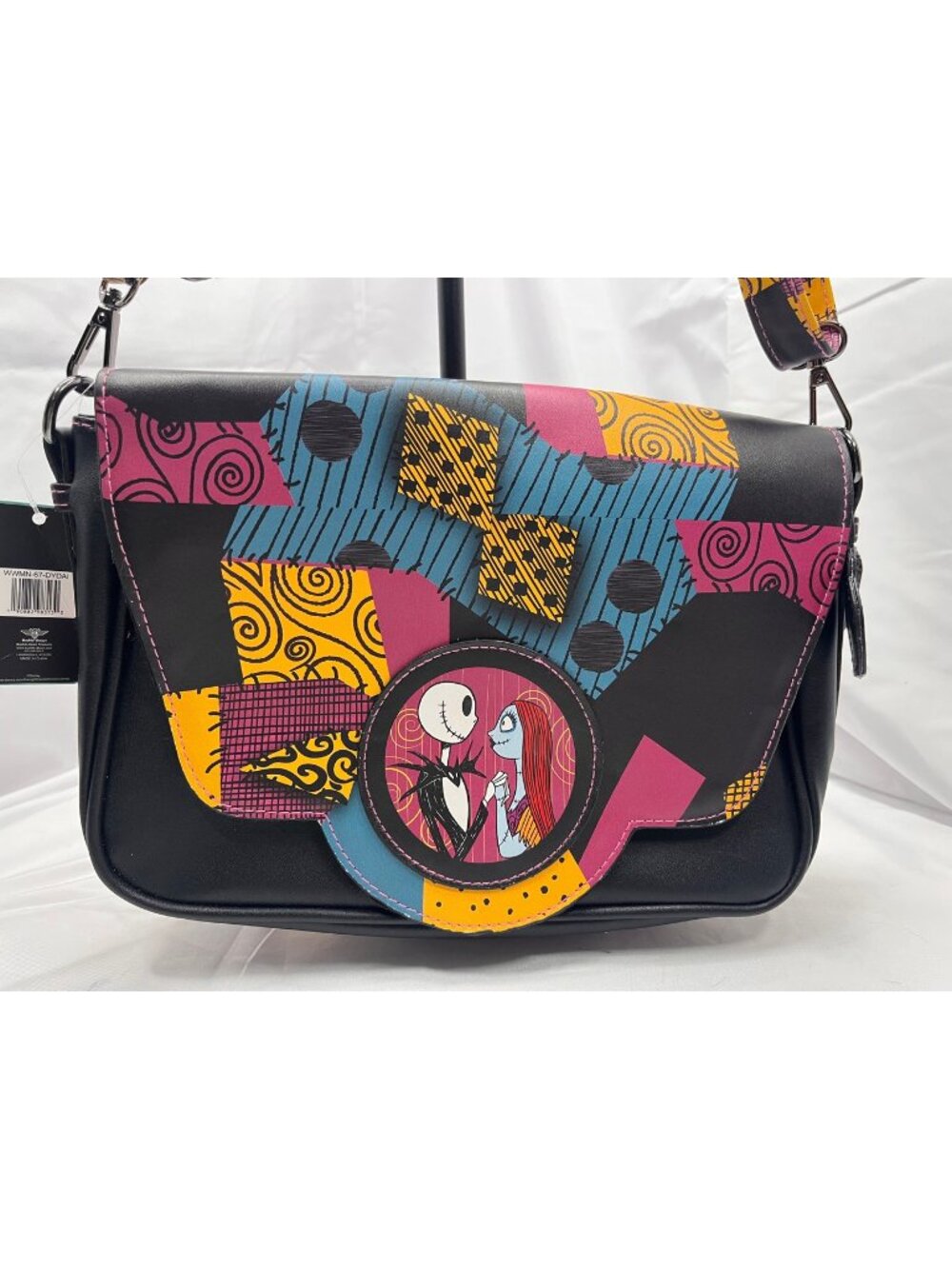Disney Nightmare Before Christmas Jack Sally Crossbody NWT